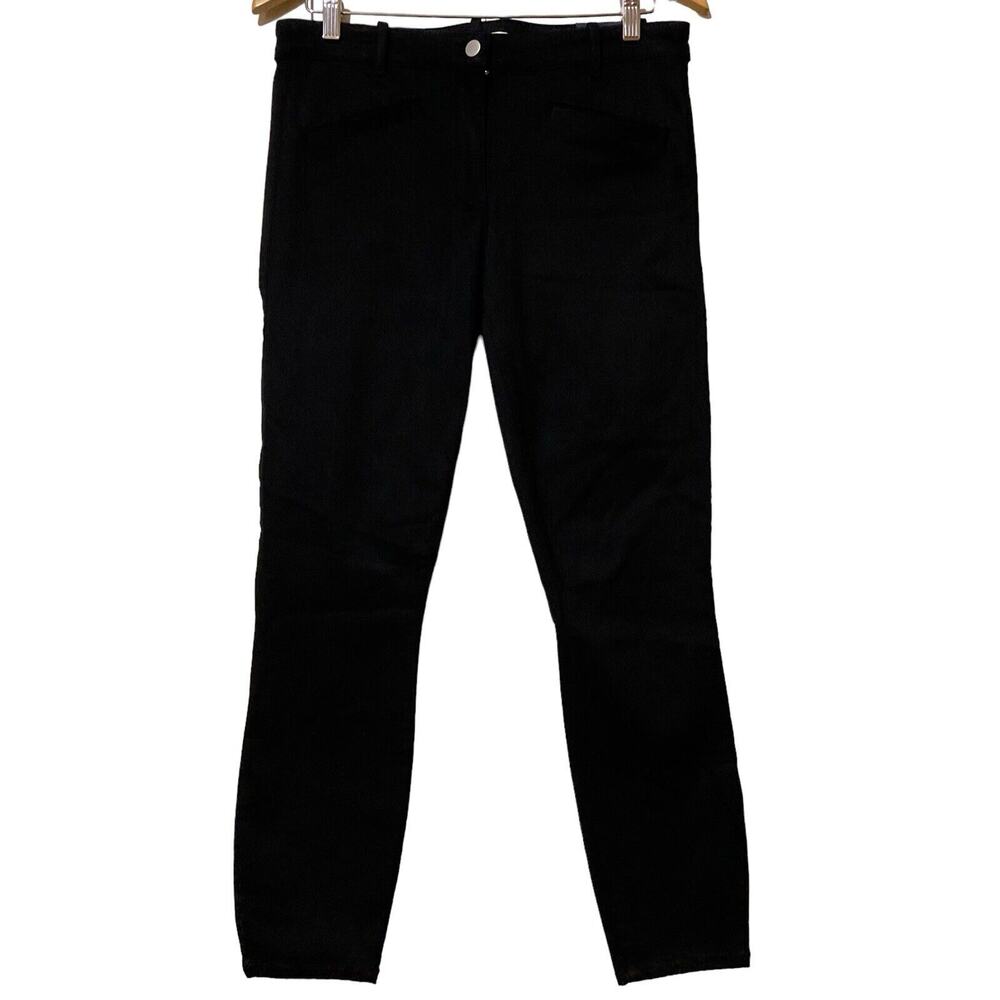 NWT Gap Size 12 Regular Skinny Modern Stretch Mid Rise Ankle Pants Black